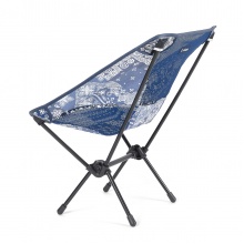 Helinox Campingstuhl Chair One (leicht, einfacher Zusammenbau, stabil) Bandanna Quilt blau
